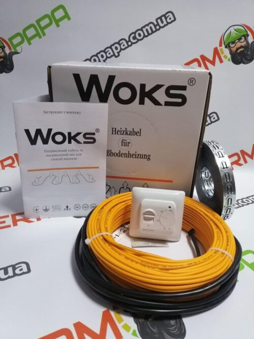 Комплект теплої підлоги Woks 16.2 м²