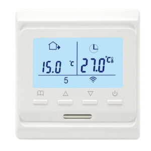 Терморегулятор E-51 WiFi сенсорний | Termopapa | Для теплої підлоги