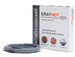 Нагрівальний кабель Gray Hot 15/1068